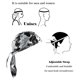 thumbnail image 5 of Piezas Gorro Que Absorbe el Sudor Forro de Casco Gorro con Calavera Envoltura para la Cabeza de Ciclismo Transpirable para Mujeres Hombres Actividades al Aire Libre, 5 of 8