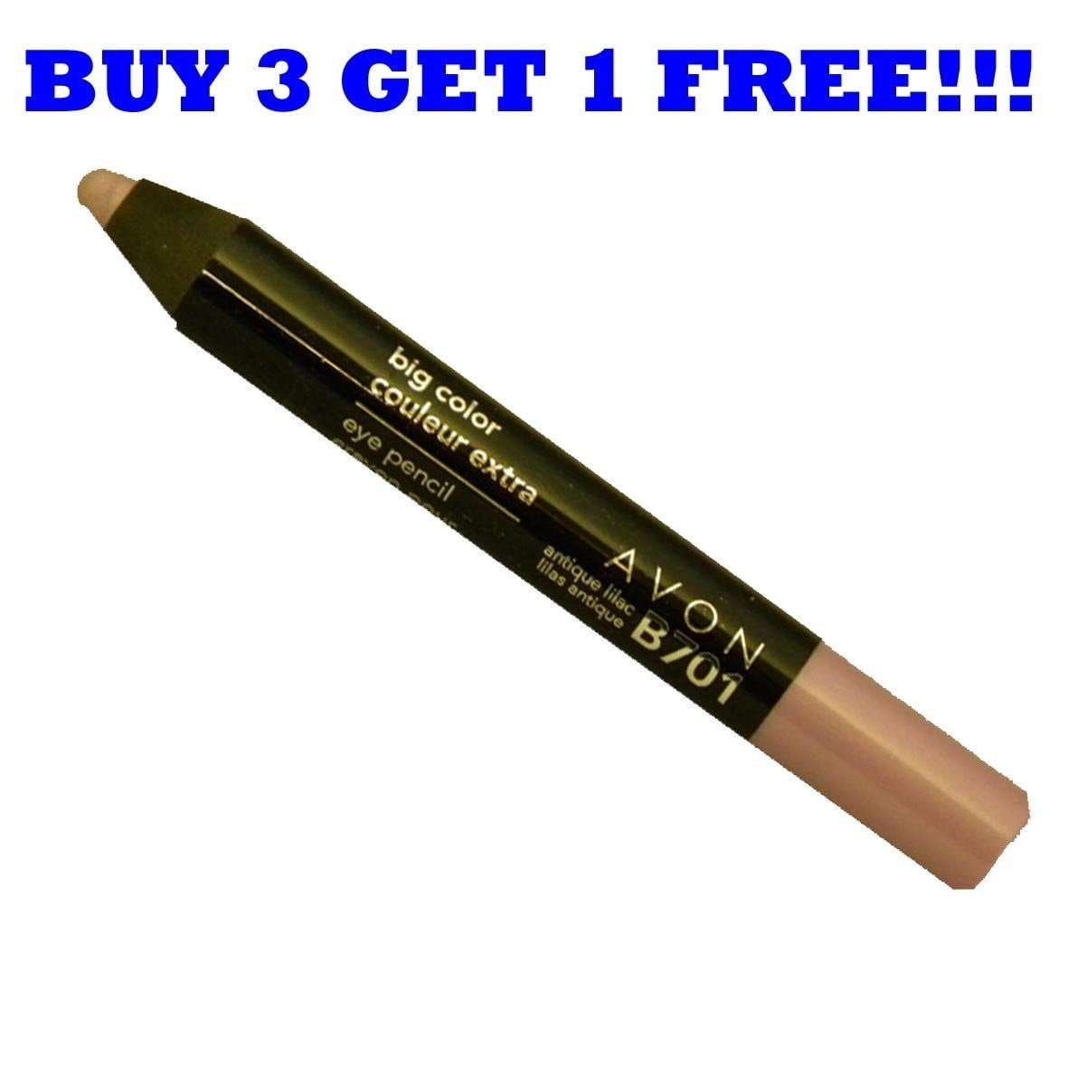 Avon Big Color Eye Pencil B701 Antique Lilac New