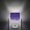 Purple, variant on Night Lights Plug into Wall, Turquoise Waves LED Night Light with Dusk to Dawn Sensor, Simple Ombre Abstract Sea Waves Art Decorative Nightlight for Hallway Bathroom Kitchen