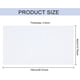 thumbnail image 2 of Fondo de fotografía de PVC de 40 x 15 pulgadas, fondo de vinilo blanco mate para fotografía de productos, vídeos y estudios fotográficos., 2 of 9