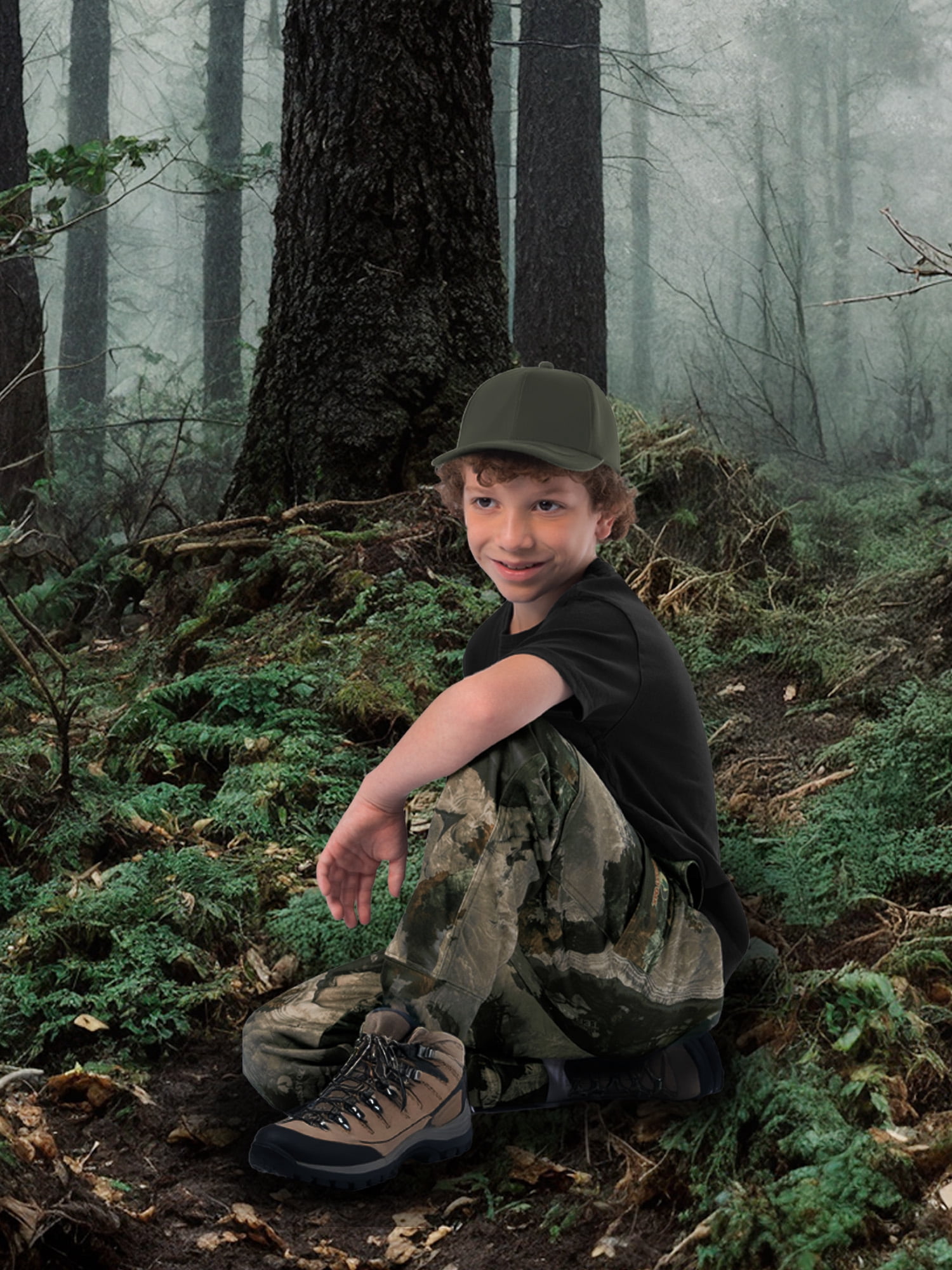 Mossy Oak Youth Cargo Jogger Pants, Sizes XS-XL