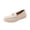 Beige, variant on Willtoo Womens Wide Toe Loafers Slip-On Platform Casual Walking Shoes Non-Slip Comfort Flats for Driving Daily Commute