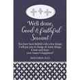 thumbnail image 2 of Dicksons CROSSFIG-43 Well Done, Good and Faithful Servant Blue and White 3 Inch Resin Tabletop Figurine with Bookmark Card 2 PC Set, 2 of 2