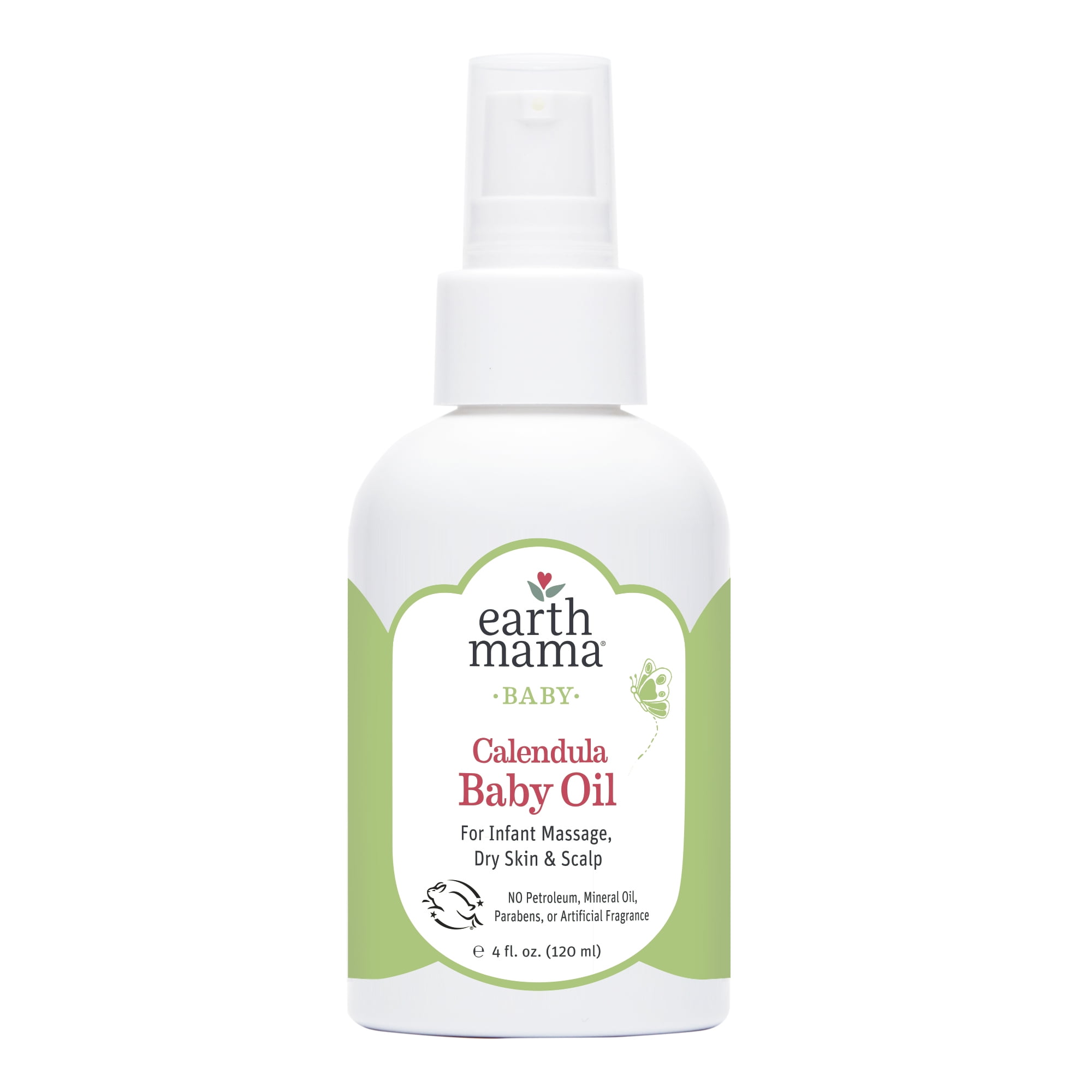 Earth Mama Calendula Baby Oil, 4 fl oz