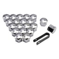 thumbnail image 1 of 20Pcs Car Wheel Lug Nut Covers Bolt Caps Bolt Rims Tyre Screw Cap Wheel Nut Caps 17mm, 1 of 9