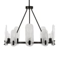 thumbnail image 3 of Uttermost Ellipse 10 Light Dark Bronze Chandelier, 3 of 9