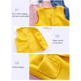 thumbnail image 4 of Toddler Kids Sherpa Fleece Vest Baby Girl Lightweight Fuzzy Warm Waistcoat, 4 of 5