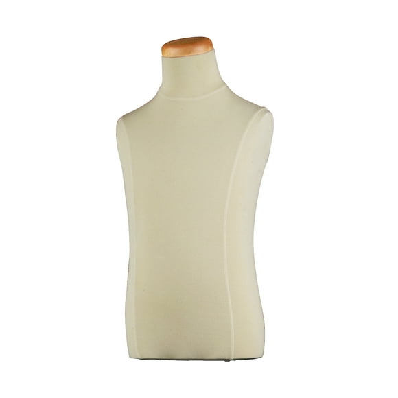 Formulario para niños de 8 a 10 años con bloque para el cuello, color crema, tamaño del paquete: 1 Econoco K4