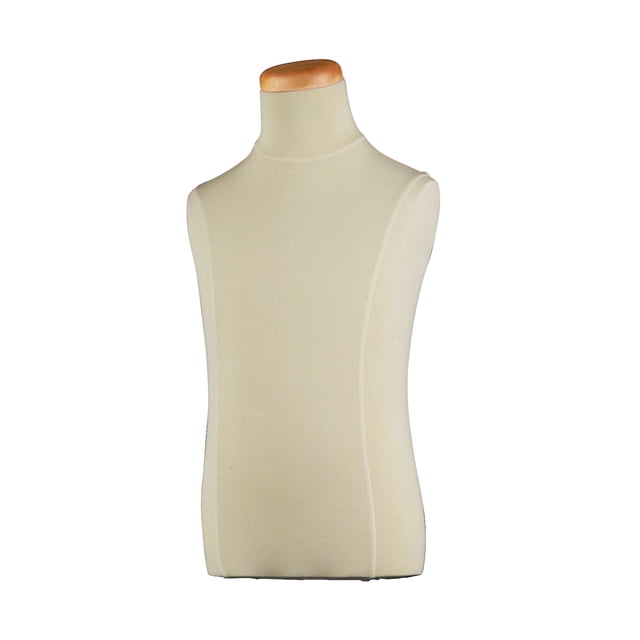 Formulario para niños de 8 a 10 años con bloque para el cuello, color crema, tamaño del paquete: 1 Econoco K4