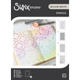 thumbnail image 2 of Sizzix Studio Layered Stencils, Backgrounds by Willow Wolfe, 4 Watercolor Art Stencils, 2 of 9