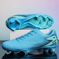 thumbnail image 3 of Botas de fútbol al aire libre para hombre, zapatos de fútbol transpirables con picos largos, ultraligeros, tacos de hierba de alta calidad para entrenamiento, novedad, 3 of 5