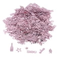 thumbnail image 4 of Confeti de graduación de oro rosa, 100g, confeti de graduación deslumbrante reutilizable para fiesta de decoración de graduación, 4 of 12