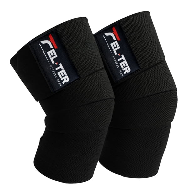 Vendas Para Rodillas FELTER SPORTS Lineas / Negro