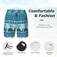 thumbnail image 5 of Xecao Sea Underwater Animals for Men's Swimming Trunks Swim Trunks Quick Dry Swim Shorts with Mesh Lining Funny Swimwear Bathing Suits, 5 of 9