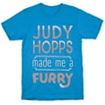 thumbnail image 2 of Judy Hopps Made Me A Furry Tee Shirt Sweatshirt Hoodie, 2 of 8