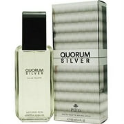 Quorum Silver By Antonio Puig For Men. Eau De Toilette Spray 3.4 OZ