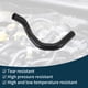 thumbnail image 5 of Manguera del radiador, manguera de calefacción del radiador, tubo de salida del radiador para Toyota Camry 2019-2023 No.16572F0110, goma, manguera inferior del radiador, negra, 1 Pc, 5 of 6