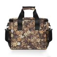 thumbnail image 2 of Brown Beauty Flowers Insulated Lunch Bag 15L Cooler Box for Women Men Work Camping Beach Travel, 2 of 7