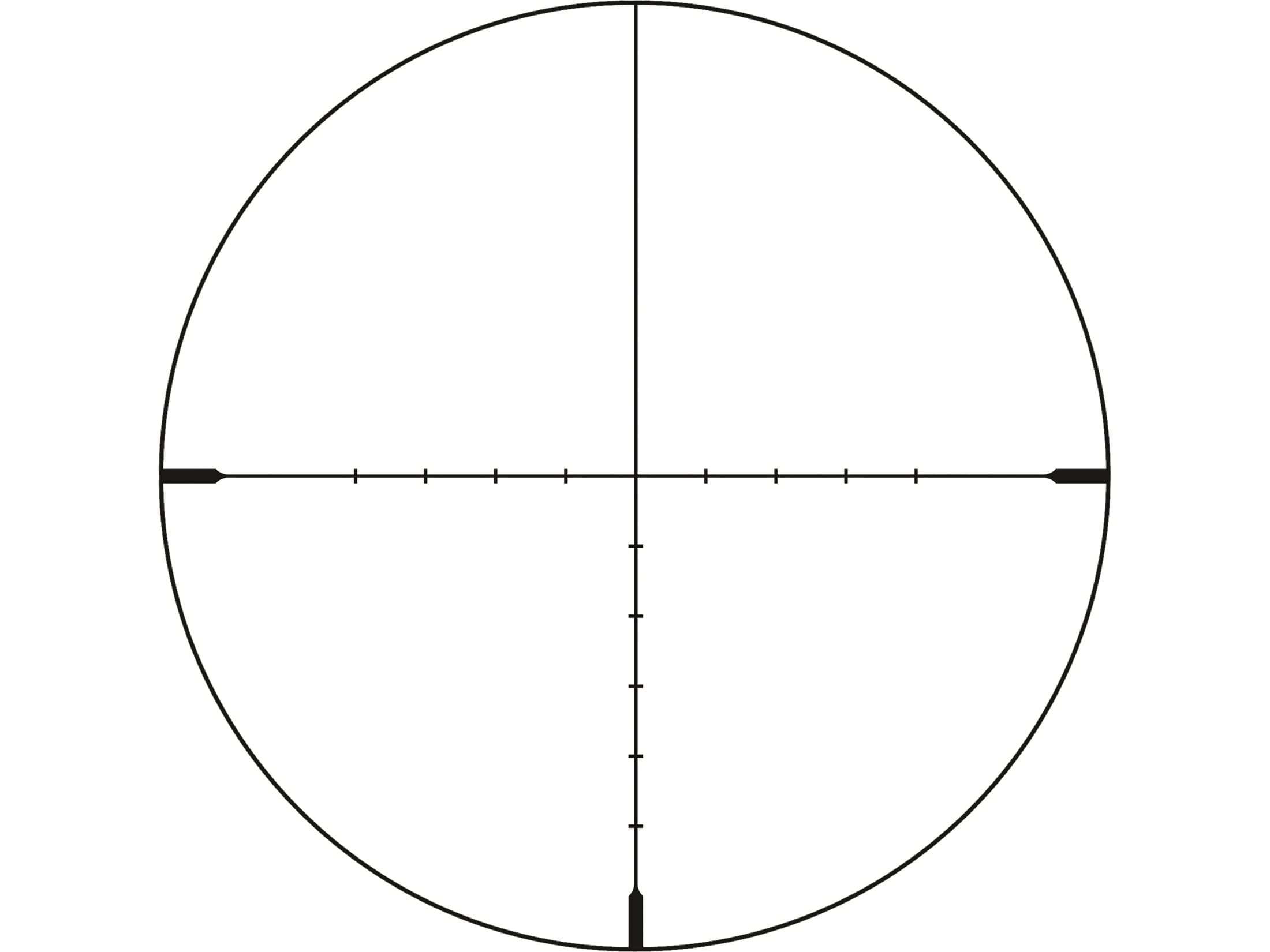 Trijicon Ascent Rifle Scope 1-6x 24mm BDC Hunter Holds Reticle Matte Black