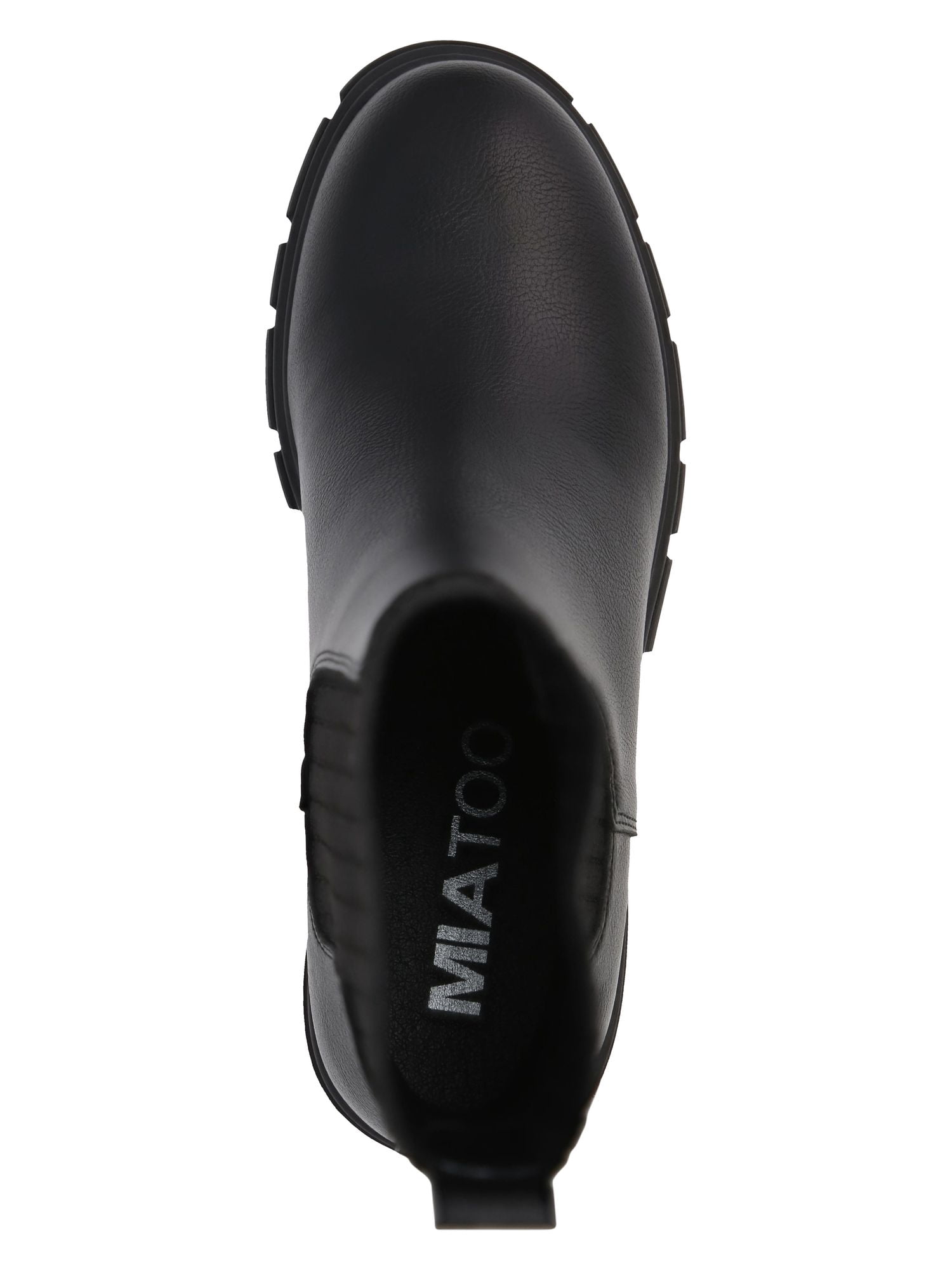MIA Too Women's Isabeau Knit Gore Lug Sole Chelsea Boot