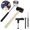4pcs, variant on Coconut Opener Tool Kit - Stainless Steel Coco Jack Opener with Rubber Mallet