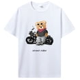 thumbnail image 1 of Camiseta con estampado de ciclista callejero para entusiastas de motocicletas camiseta informal de manga corta de algodón de verano para hombre camisetas para hombre camiseta de calle, 1 of 7