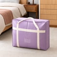 thumbnail image 4 of Large Capacity Quilt Storage Bag Waterproof Dustproof, Heavy Duty Moving Packing Organizer for Comforters Blankets, Reinforced Handles Durable Fabric, Home Relocation Essential, 4 of 6