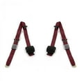 thumbnail image 1 of SafeTBoy  Airplane 3 Point Burgundy Retractable Bucket Seat Belt Kit for Jeep Cherokee 1984-2001 - 2 Belts, 1 of 1