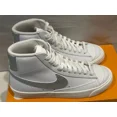 thumbnail image 1 of Nike W Blazer Mid '77 Women's Shoes Summer White-Metallic Silver size-8.5, 1 of 6