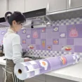 thumbnail image 1 of Kitchen Stove Oil-proof Sticker Waterproof High Temperature Resistant Wallpapers Kitchen Decoration Self Adhesive Contact Paper, 1 of 5