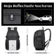 thumbnail image 5 of Mochila profesional impermeable para portátil con puerto USB, material duradero, alta capacidad, 5 of 5