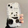 thumbnail image 1 of Cartoon Panda Lucky Rabbit Phone Case For Vivo Y35 Y16 Y22 Y02 V21 V21E V23 V23E V25 V25E Y33S Y53S Y51 Y31 Y20 Y72 Y21 Y55 5G Fivean unisex, 1 of 2
