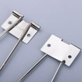 thumbnail image 3 of Metal Picture Photo Frame Display Stand Pedestal Back Support Holder Hardware Accessories Tool 15x5cm, 3 of 8