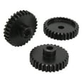 2024 Pinion Gear Steel Black M1.5 Pinion 8mm Reduce Noise Motor Gear