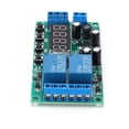 thumbnail image 1 of 2-Channel Delay Relay Module, Reasonable Structure Relay Module  For Water Pumps For Controling Solenoid Valves, 1 of 8