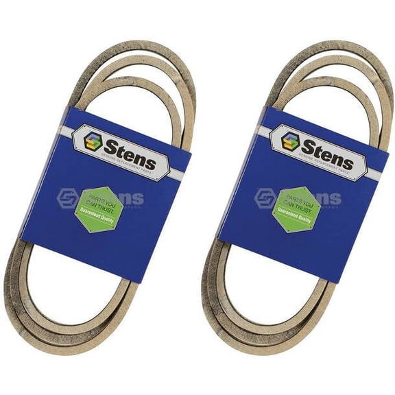 2 Pack Stens 266-176 OEM Replacement Belt Fits John Deere M126009