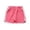 Watermelon Red, variant on Daznico Cotton Retro Track Shorts for Boys Girls Elastic Waist Summer Casual Kids Shorts with White Trim,6-12 Months