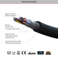 thumbnail image 3 of Barkan HDMI Cable 4K High Speed Ultra HD 60Hz 35ft Black 1 Year Warranty, 3 of 5