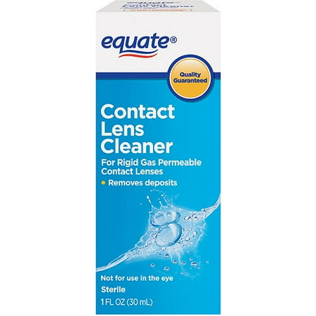 Equate Contact Lens Cleaner For Rigid Gas Permeable Lenses , 1 Oz ...