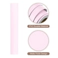 thumbnail image 3 of Uxcell 118" x 15.7" Pale Pink Wallpaper, Peel and Stick Wallpaper, Pale Pink Contact Paper Vinyl Wall Paper, 3 of 7
