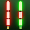 thumbnail image 2 of ZheElen 3piece Fishing Float With LED Lights Good Visibility And Stability For Night 10 g floatability Three color changes 1Set, 2 of 6