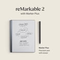 thumbnail image 3 of reMarkable Starter Bundle – reMarkable 2 is The Original Paper Tablet | Includes 10.3” reMarkable Tablet, Marker Plus Pen with Built-in Eraser, and Free Connect Trial, 3 of 5