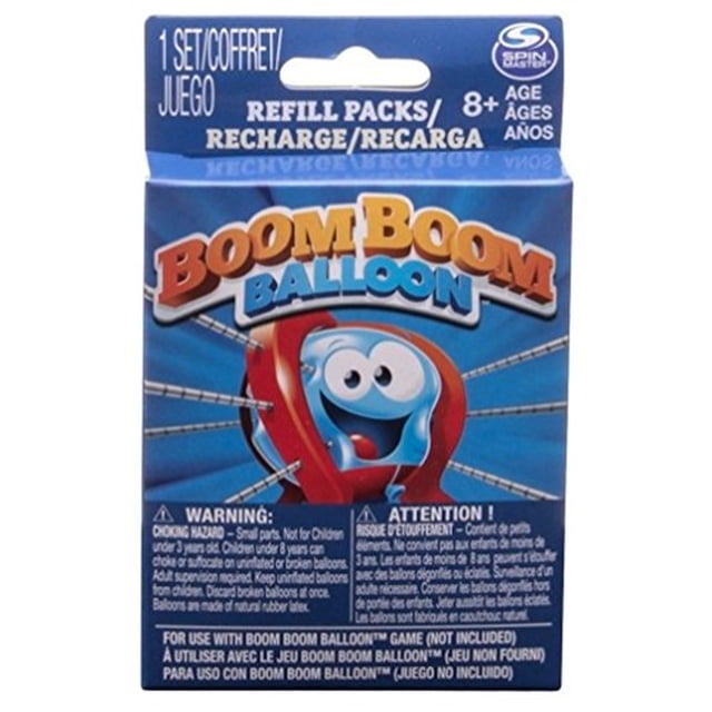 Boom boom globo spinmaster games recarga juego BOOM BOOM BALLOON BOOM BOOM BALLOON