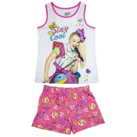 JoJo Siwa Pajama Tank & Short Set, X-Small