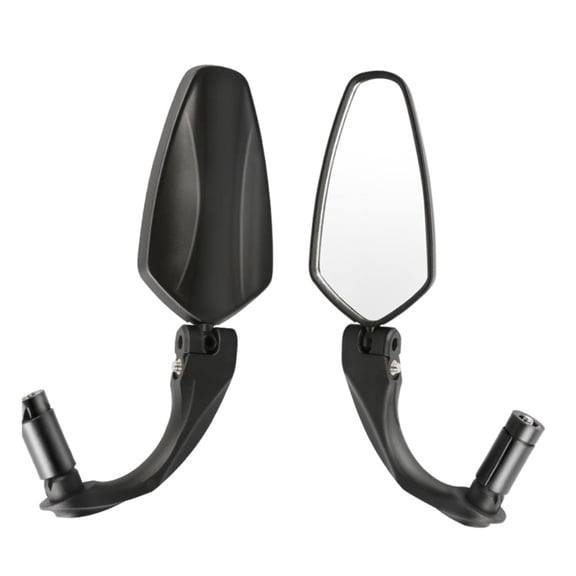 Handlebar Bike Mirror, Bicycles Cycling Rear View Mirrors, 360 Degree Adjustable Rotatable Handlebar Mounted Bike Mirror