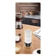 thumbnail image 4 of Molinillo de Café para Uso Doméstico en Exteriores, Tapa Desmontable, Grosor Ajustable para Añadir Granos, Molinillo de Café Eléctrico, B, 4 of 5