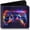 game-Red blue gamepad, variant on Kids Wallet for Boys, Funny Boys Gamer Wallets for Kids Ages 5-7 8-10 9-12 13-15 with Credit Id Card Cash Holder Black Rfid Blocking Zipper With Coin Pocket Id Window For Teen Youth Guys Men Teenager
