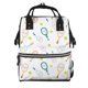 thumbnail image 1 of Fotbe Cute Tennis Rackets Mochila Maternidad - Lona de Sarga Impermeable, Mochila de Pañales de Gran Capacidad con Múltiples Bolsillos y Correas Ajustables, 1 of 6