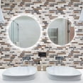thumbnail image 2 of 10Pcs Peel and Stick Backsplash Thicker Design,12''x12'' Self-Adhesive Wall Tiles for Kitchen,Bathroom in Sandstone, 2 of 9
