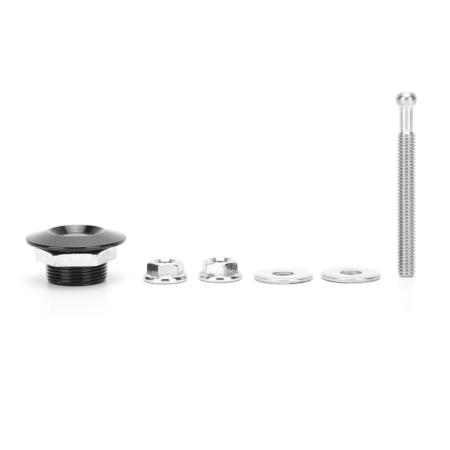 Hood Pin Bonnet Lock Latch 30mm / 1.2in Universal Car Push Button Quick Release Hood Pins Bonnet Lock